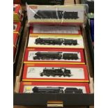 Six Hornby 00 gauge model locomotives