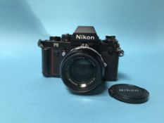 A Nikon F3, No 1437057 with L 1Bc 52mm lens