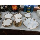 A quantity of Royal Albert Old Country Roses dinner wares etc.