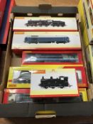 Six Hornby boxed 00 gauge model locomotives