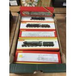 Six Hornby 00 gauge boxed locomotives