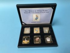 The World of Peter Rabbit' gold plated ingot collection