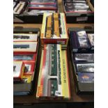 Hornby 00 gauge New Measure train, BR Class 43 HST Pack and three boxed rolling stock