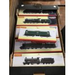 Six Hornby 00 gauge model locomotives