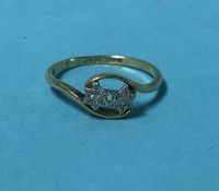 An 18ct ring , 1.9 grams