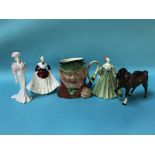 A Beswick Horse, jug etc.