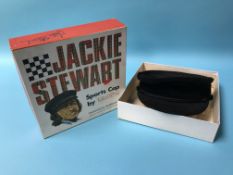 A boxed 'Jackie Stewart' sports cap