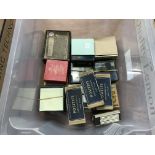 Large collection of glass slides