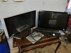Acer monitor, Samsung Chromebook etc, no leads, sold as seen