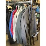 Eight Barbour cloth/nylon jackets