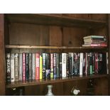 Thirty six autographed books relating to Football