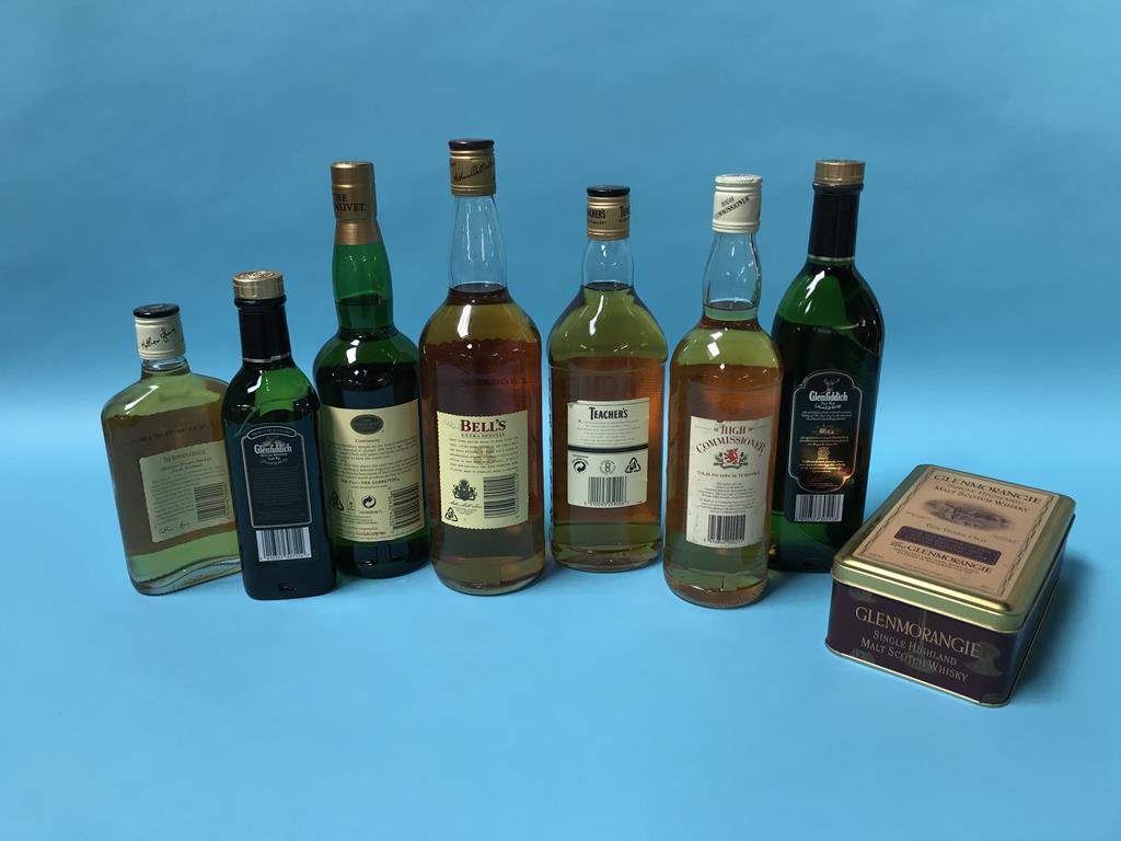 Eight various bottles of whisky - Image 2 of 2