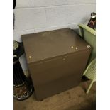 A filing cabinet