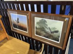 Two prints 'The Dawn Raid' and 'The Night Patrol'