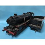 A 3.5" gauge live model steam engine