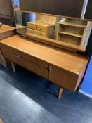 A Remploy teak dressing table