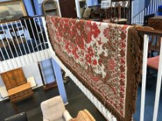 Large Spanish Casa Pupo double sided wool rug
