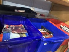 A large quantity of SAFC football programmes
