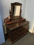 A dressing chest