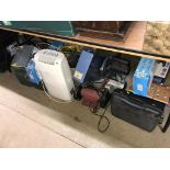 Various tools, to include a dehumidifier etc.