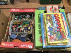 Vintage toys and games, to include Action Man, Corgi and Subbuteo etc.