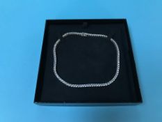 A boxed Dorsey necklace