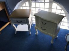 Two bedside drawers