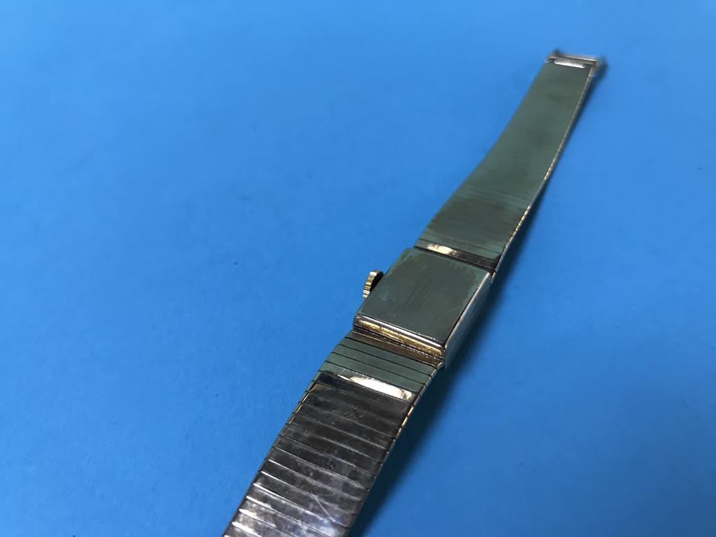 A ladies 9ct gold 'Vertex' wristwatch, 31.4g - Image 3 of 4