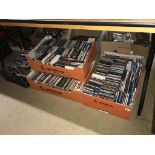 A large quantity of CDs