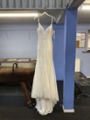 A Ladybird wedding dress, size 10 (cost approx. £800)