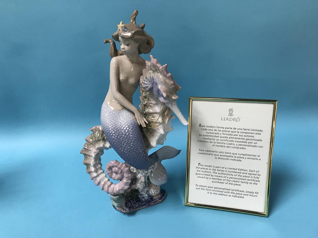 Two boxed Lladro Seahorses - Image 2 of 5