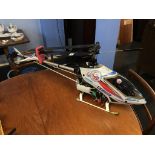 A remote controlled helicopter (no remote)