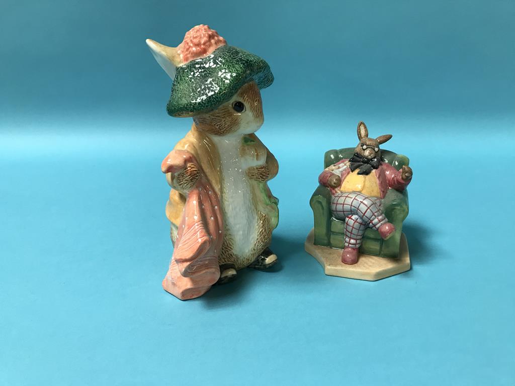 A large quantity of Royal Doulton Bunnykins and other figures
