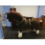 A large Child's Merrythought Shire horse