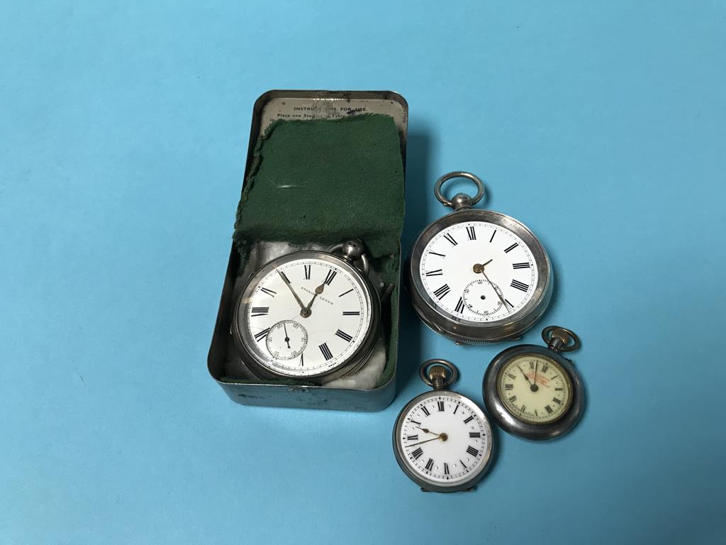 Various pocket watches (4)