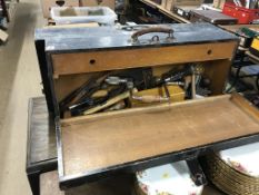 Two carpenters tool boxes
