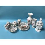 A collection of Herend porcelain etc.