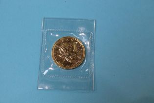 A 1/4oz Canadian fine gold coin