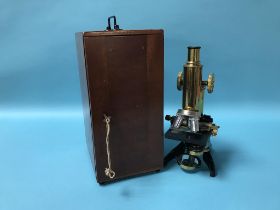 A J. Swift and Sons of London microscope