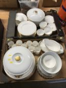 A large quantity of Royal Worcester china