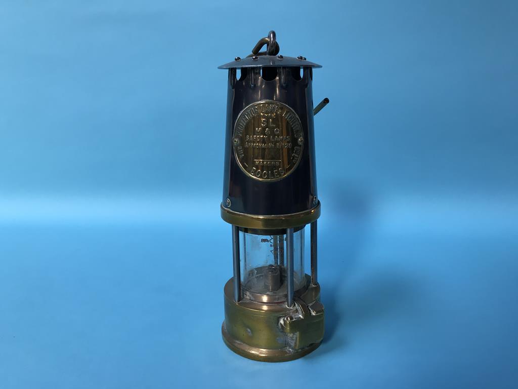 An Eccles miners lamp