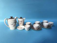 Poole pottery tea set
