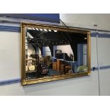 Gilt framed mirror