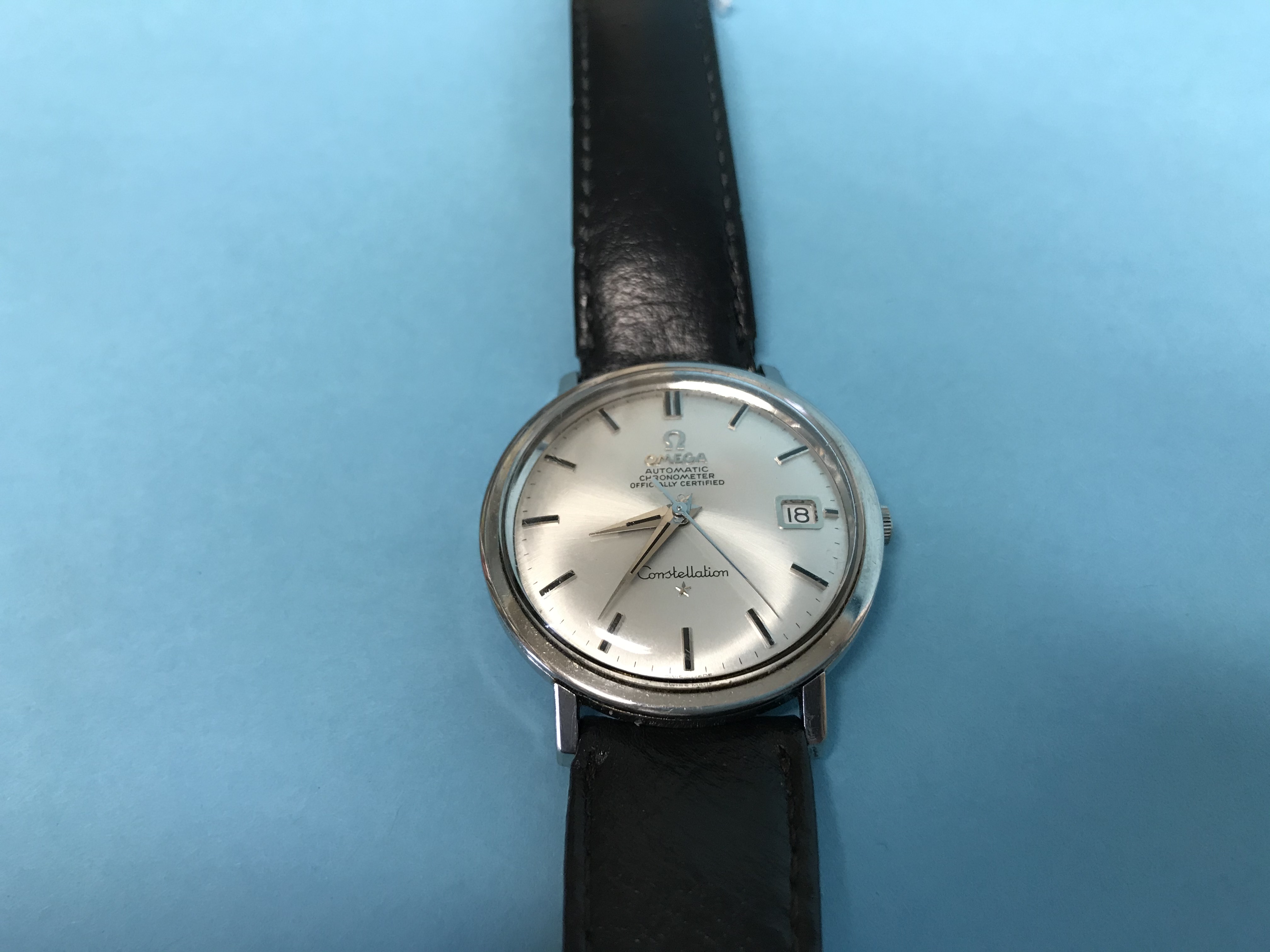A gents Omega constellation wrist watch - Image 3 of 4