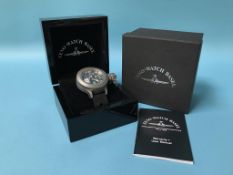 A gents Zeno army watch, boxed, with paperwork