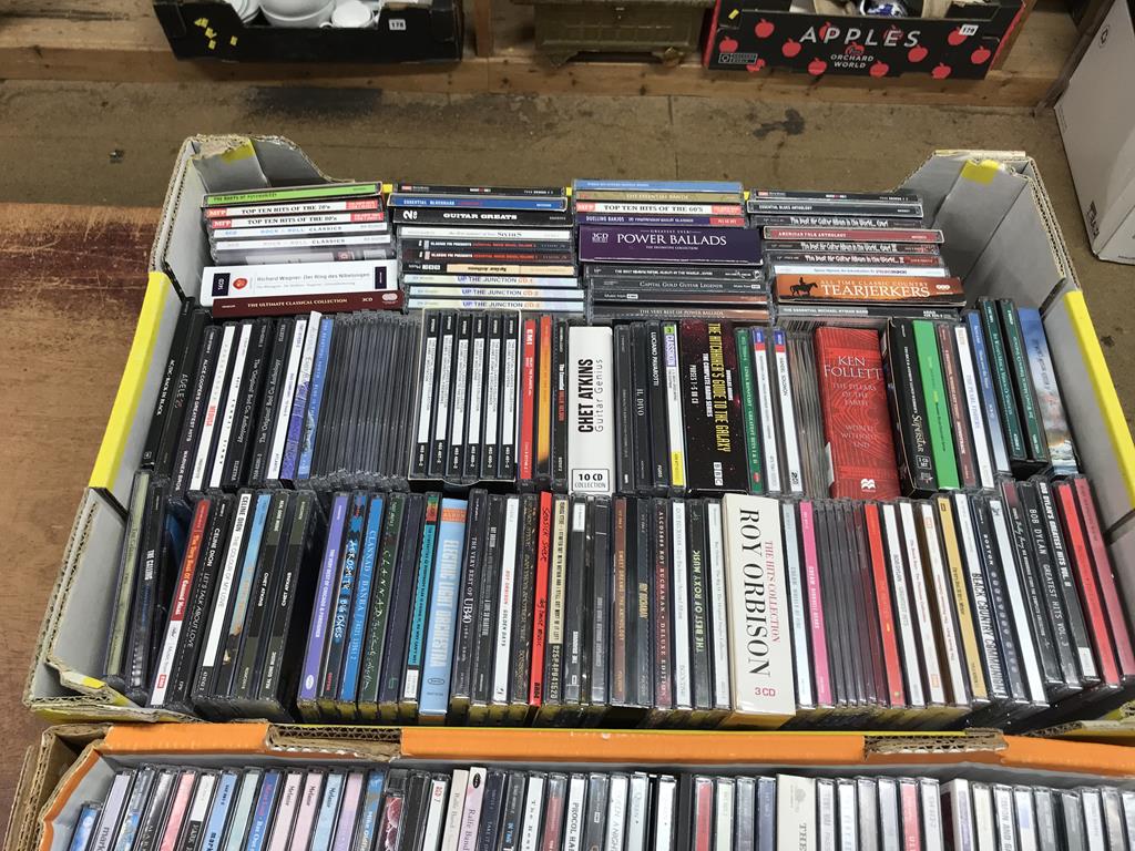 Three boxes of CD's / DVD's - Image 2 of 4