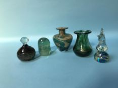 Collection of Mdina glassware
