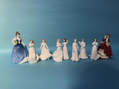 Collection of Royal Doulton figures