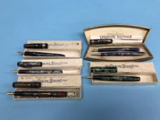 Fountain Pens: Conway Stewart, boxed, 1938, No. 380, Conway Stewart, boxed, 1939, No. 388, Conway