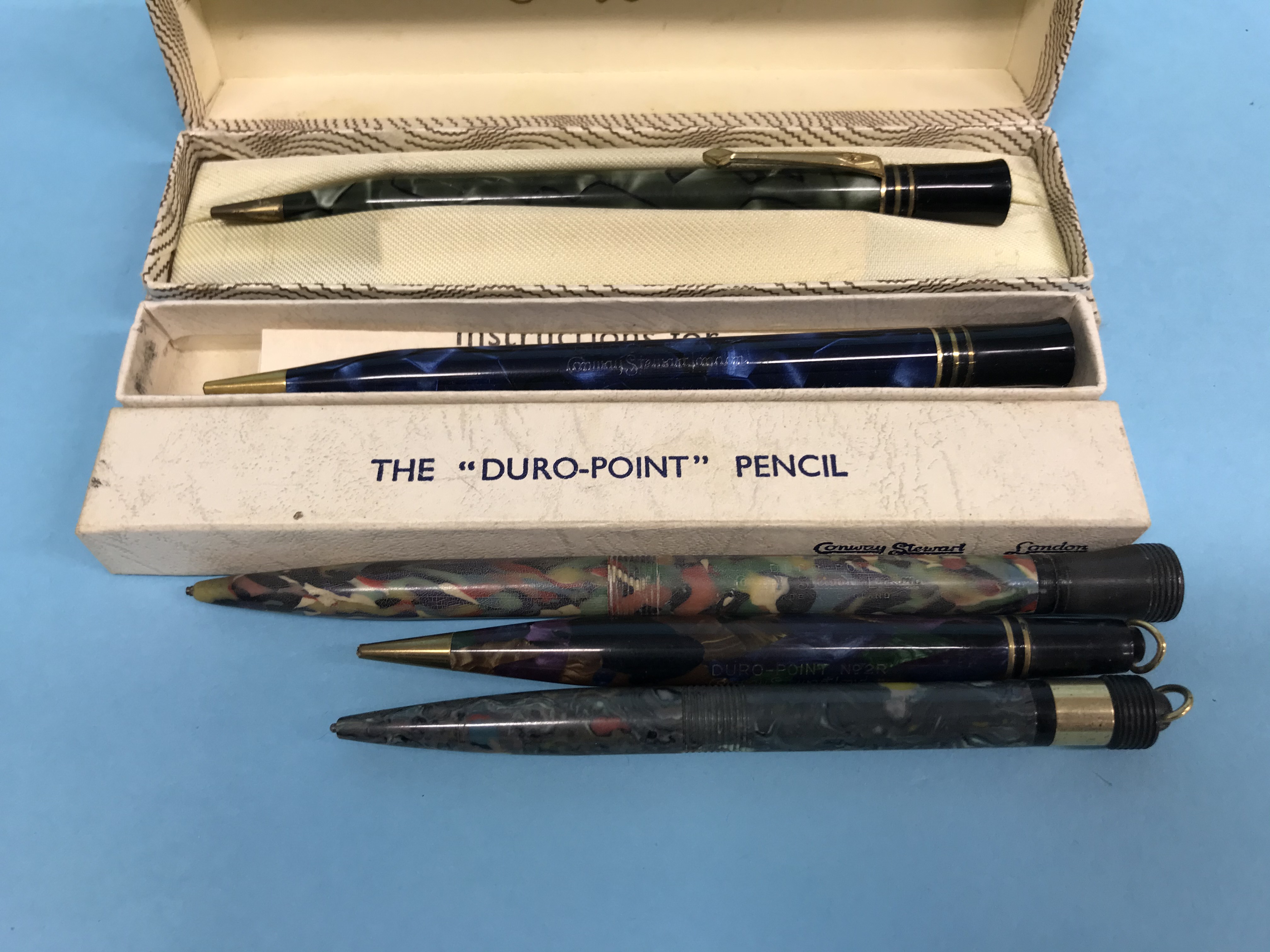Fountain Pens: Conway Stewart, boxed, ‘Duro-Point’ pencil, Conway Stewart, boxed, ‘Duro-Point’ - Image 3 of 3